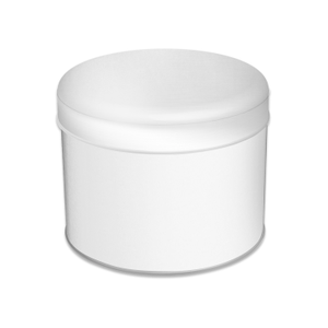 Boîte en étain ronde de qualité supérieure, diamètre 154H110 mm, recyclable, boîte en étain de qualité alimentaire personnalisée avec couvercle, MASSILLY France - Product Image 2