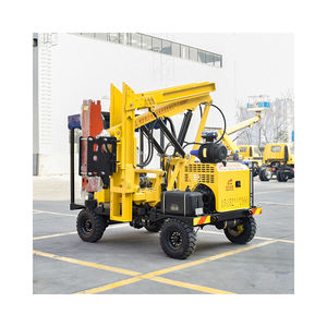 Penggerak tumpukan roda canggih untuk konstruksi Foundation tanah, mesin <span class=keywords><strong>Piling</strong></span> hidrolik dengan efisiensi luar biasa - Product Image 5