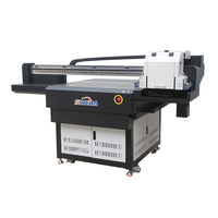 Siheda 2024, superventas, A1 9060, suministro continuo de tinta de gran formato, Impresora DTF UV para impresión de etiquetas de cristal