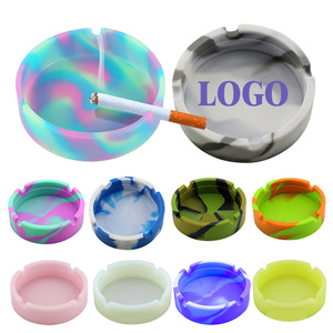 Cenicero de Silicona Ecológico, Portátil, Irrompible, Diseño Minimalista, Multicolor, Bandeja de Mesa para Cigarrillos, Blunts y Cigarros - Product Image 2