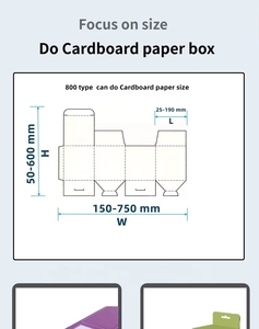 Máquina Automática para Hacer Cajas y Empaquetar Bolsas CQT-800A, para Materiales de Madera, Nueva, de Alta Productividad - Product Image 5