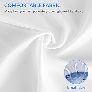 Capa Corta de Poliéster Impermeable para Salón de Belleza, Kimono, Delantal, Capas Cosméticas con Logotipo, Venta al por Mayor - Product Image 4