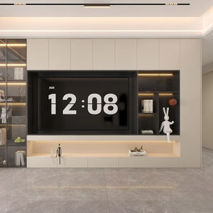 Mobili turchi oro Floating <span class=keywords><strong>TV</strong></span> Stand moderno allungabile convertibile a parete <span class=keywords><strong>TV</strong></span> per soggiorno - Product Image 4