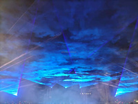 Cool Laser Lights Animation RGB Faisceau Extérieur DJ Laser Light Show Projecteur