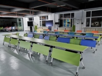 Bureau pliant Table de formation de conférence mobile/bureau d'apprentissage scolaire avec roues/mobilier de bureau
