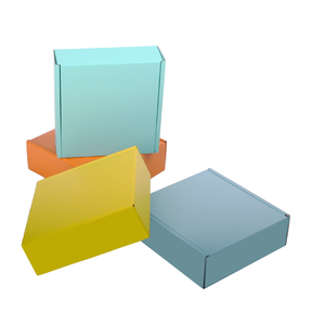 Bán buôn sang trọng màu hồng hộp bưu phẩm phân hủy sinh học bảng sóng với dập nổi và Matt cán biểu tượng tùy chỉnh in - Product Image 3