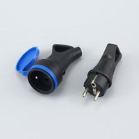 2026 Bestseller 16A Europäischer Industrie-Gummistecker 16 Ampere Wandstecker mit CE Schuko Standard Lampenfassungen & Lampensockel