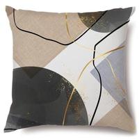 Ensemble de coussins décoratifs YI NUANN pour la maison, en fibre de polyester, avec housse de coussin à impression numérique pour canapé
