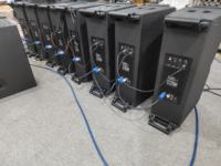 KA208 Enceinte passive à deux voies avec deux haut-parleurs néodyme de 8 pouces, système audio professionnel pour scène et sonorisation en direct