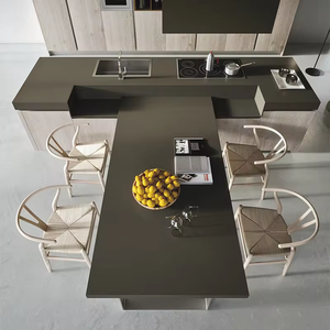 Diseños <span class=keywords><strong>de</strong></span> gabinetes <span class=keywords><strong>de</strong></span> <span class=keywords><strong>cocina</strong></span> modernos para cocinas pequeñas con gabinetes americanos <span class=keywords><strong>de</strong></span> lujo y tamaños estándar en mm - Product Image 4