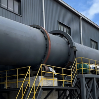 Nouveau Four Rotatif Honeke 2.0*45m pour la Calcination du Ciment, du Clinker, du Chaux, la Torréfaction de Minerai d'Or et le Séchage des Boues, avec Usine de Fabrication de Boîtes de Vitesses