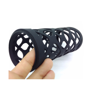 ปลอกหุ้มกันกระแทกซิลิโคนเกรดอาหารแบบร้อนอัดขึ้นรูปตามสั่ง (OEM) สำหรับขวดน้ำแก้ว - Product Image 3