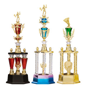 बैडमिंटन और टेनिस चैंपियनशिप के लिए थोक उच्च गुणवत्ता अनुकूलित डिजाइन ट्रॉफी - Product Image 4