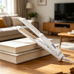 เครื่องหนีบผมตรงและม้วนผมไฟฟ้า 2-in-1 รุ่นใหม่ สำหรับใช้ในบ้านและโรงแรม - Product Image 1