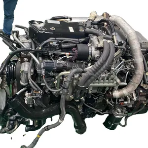 Excavator Asli 6HK1 6hk1T Mesin Diesel Bekas Rakitan Turbo Motor Lengkap untuk Isuzu