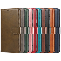 Étui portefeuille en cuir PU pour Google Pixel 8/9A/10/10 Pro - 3 emplacements pour cartes, fermeture magnétique et coque antichoc