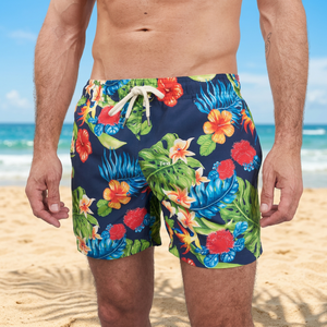 Novedad, Pantalones Cortos de Playa de Lujo para Hombre, Talla XXL Plus, Secado Rápido, Transpirables, 100% Poliéster, Logotipo Personalizable, OEM - Product Image 3