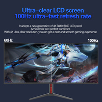 Monitor Gaming Curvo LED de 38 Pulgadas, PD65W, 4K, 100HZ, Baja Emisión de Luz Azul, PBP, con IPS NEGRO para Uso en Oficina