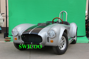 SWICOO - Auto Clásico Único de 150 CC, Shelby Cobra, 4 Ruedas, Mini Cobra de 150 CC, 2 Asientos, Go Kart, Mini Hot Rod - Product Image 3