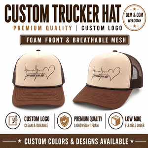 Gorra Trucker de Espuma Estilo OTTO Personalizable OEM de Alta Calidad, MOQ Bajo, Logotipo Impreso Personalizado, Gorra Snapback de 5 Paneles con Malla Trasera para Hombre - Product Image 1