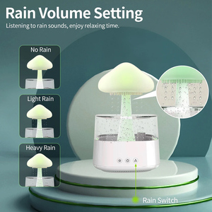 Hot Promotion 51-100ml Rain Cloud Aroma Humidifier 7-color USB Portable Plastic Household <b>Oil</b> Dripping Air <b>Diffuser</b> - Product Image 3