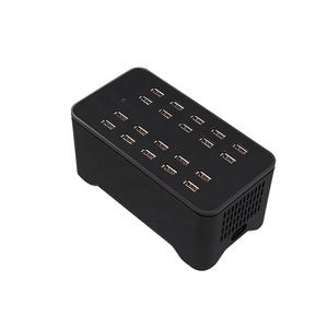 Estación de carga inteligente USB para teléfonos inteligentes, cargador de pared con 20 puertos, 125W, para tabletas y más - Product Image 1