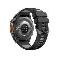 Jam Tangan Pintar HD300 Pro GPS Peta Offline Baterai 530mAh Tahan Air 3ATM Pelacak Kebugaran Olahraga Pelacak Tidur Menjawab Panggilan AMOLED
