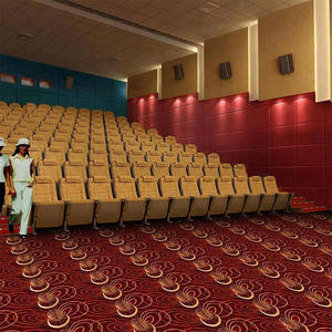 Tapis Axminster classique personnalisé antidérapant mur à mur design commercial tufté <span class=keywords><strong>de</strong></span> luxe pour cinéma maison théâtre pour la prière - Product Image 2