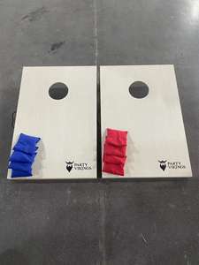 บอร์ดรูข้าวโพดพร้อมถุงใส่ถั่ว8ถุงโยนเกมสำหรับบาร์ชุดคอร์นโฮลขนาดมาตรฐาน - Product Image 4