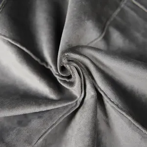 Jes siêu mềm 100% polyester nặng Hà Lan nhung sofa vải