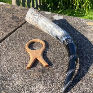 Nouvelle conception de mug en corne de buffle Viking pour restaurants, hôtels, bars, prix raisonnable, mug en corne de buffle élégant et luxueux - Product Image 1