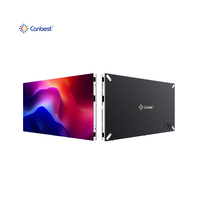 Layar LED Mikro Seri Canbest DM P0.7 P0.9 P1.2 P1.5 Panel Video Wall LED HD 8K Tanpa Sambungan untuk Ruang Kontrol
