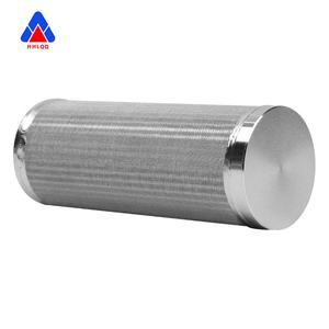 Élément filtrant en feutre fritté 60*150 personnalisé 316L filetage externe filtre d'alimentation sous vide équipement de filtration industriel - Product Image 5