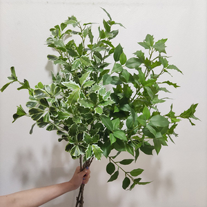 Plantes de fougère artificielles réalistes, fabriquées à la main; buisson de verdure synthétique en plastique pour - Product Image 2