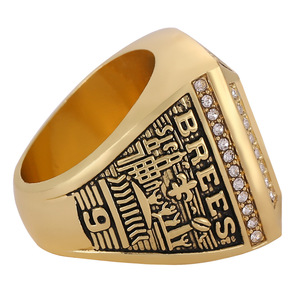 NFL 2009 고품질 합금 몰드 뉴올리언스 세인츠 챔피언십 링 ZX 브랜드 남성용 - Product Image 4
