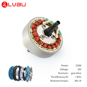 LVBU-kit de conversión de bicicleta eléctrica, rueda todo en una pieza, motor de intergratos con superficie de pétalo para bicicletas de carretera de 26 pulgadas - Product Image 4