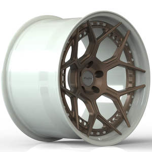 Pinjia Custom dos piezas llantas de aleación de aluminio 18 19 20 21 22 pulgadas 5x120 para turismos <span class=keywords><strong>Chevelle</strong></span> <span class=keywords><strong>70</strong></span> CORVETTE C6 Z06 C7 C8 - Product Image 1