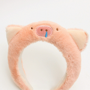 Divertida Diadema de Cerdito con Diseño Creativo de Peluche para Niñas, Ideal para Fotos y Actuaciones - Product Image 4