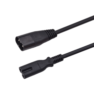 IEC 60320 C7 to C8 <b>Power</b> Cord Replacement <b>Cable</b> for Compatible Electronic Devices - Product Image 1