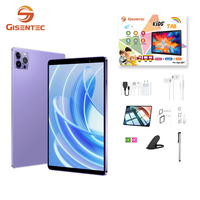 Tableta Tab14 de 8 Pulgadas con WIFI, MTK6762, 4GB, 64GB, 6000 mAh, 4G, Pantalla Táctil para Niños, Tableta Educativa Compatible con Doble SIM con Funda