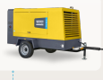 Nouveau compresseur d'air mobile compact Atlas Copco X-Air 900-20 Stage III avec réservoir de carburant de 345 L pour l'exploitation minière et la construction