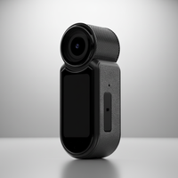 Caméra de casque D03 1080p avec vision nocturne pour vlog, enregistrement mains libres POV pour le cyclisme et la moto, noir, 128 Go, grand angle 90°