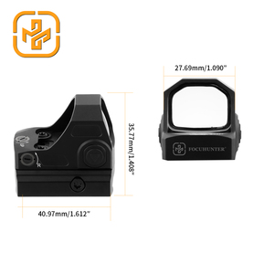 FOCUHUNTER 전술 망원경 시력 1X21mm 레드 도트 사이트 1500G 충격 방지 사냥 RM * C 발자국 모션 센서 레드 도트 스코프 - Product Image 5