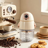 Baby Mini Draagbare Babyvoedselprocessor Blender Kookmachine Geluidsarme Roermolen Vlees Rijstpap Puree Fruitpers