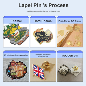 Épingles de revers personnalisées en métal émaillé or et argent de haute qualité pour barbiers, vente en gros - Product Image 5