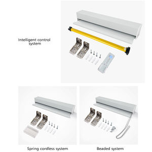 Моторизованные римские жалюзи приложение и интеллектуальное Голосовое управление затемняющие римские жалюзи - Product Image 3