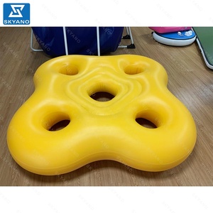 Anneau de dérive de surf <span class=keywords><strong>gonflable</strong></span>/terrain de jeu aquatique jouet flottant pour plusieurs <span class=keywords><strong>personnes</strong></span>/anneau de natation - Product Image 6