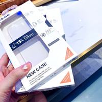 Boîte d'emballage en carton PVC universelle pour téléphone, prix d'usine, stock disponible, pour iPhone 17 17 Pro Max