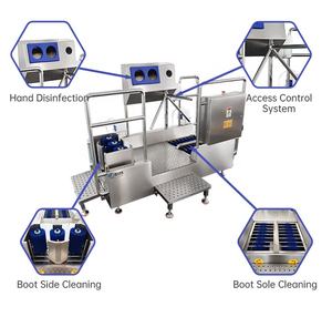 Station d'hygiène pour le lavage <span class=keywords><strong>de</strong></span> <span class=keywords><strong>11</strong></span> bottes destinée aux usines <span class=keywords><strong>de</strong></span> transformation alimentaire et <span class=keywords><strong>de</strong></span> boissons - Product Image 1