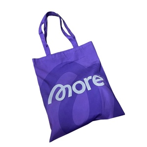 Wholesale Eco Friendly Promotional Reusable Custom logo Sublimation Printing <b>Foldable</b> <b>Shopping</b> Tote Cotton Canvas <b>Bag</b> - Product Image 3
